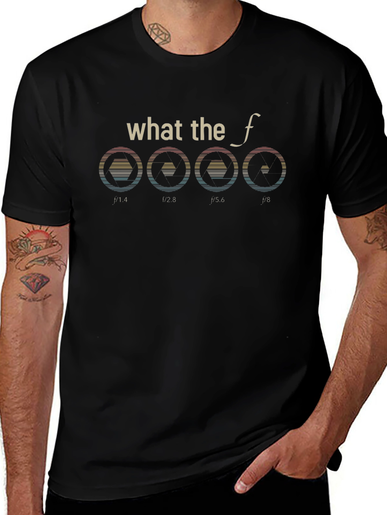 What the f Stop T-Shirt Photography Aperture Funny Tee