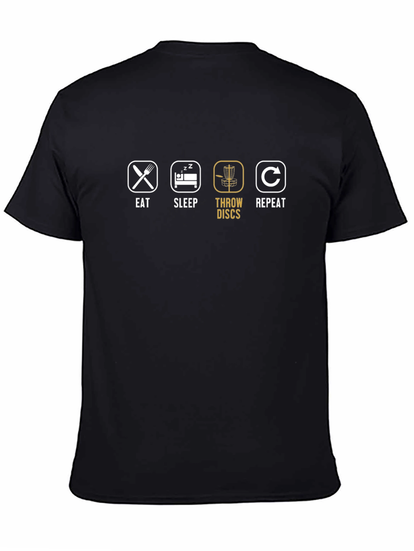 Eat Sleep Throw Discs Repeat T-Shirt