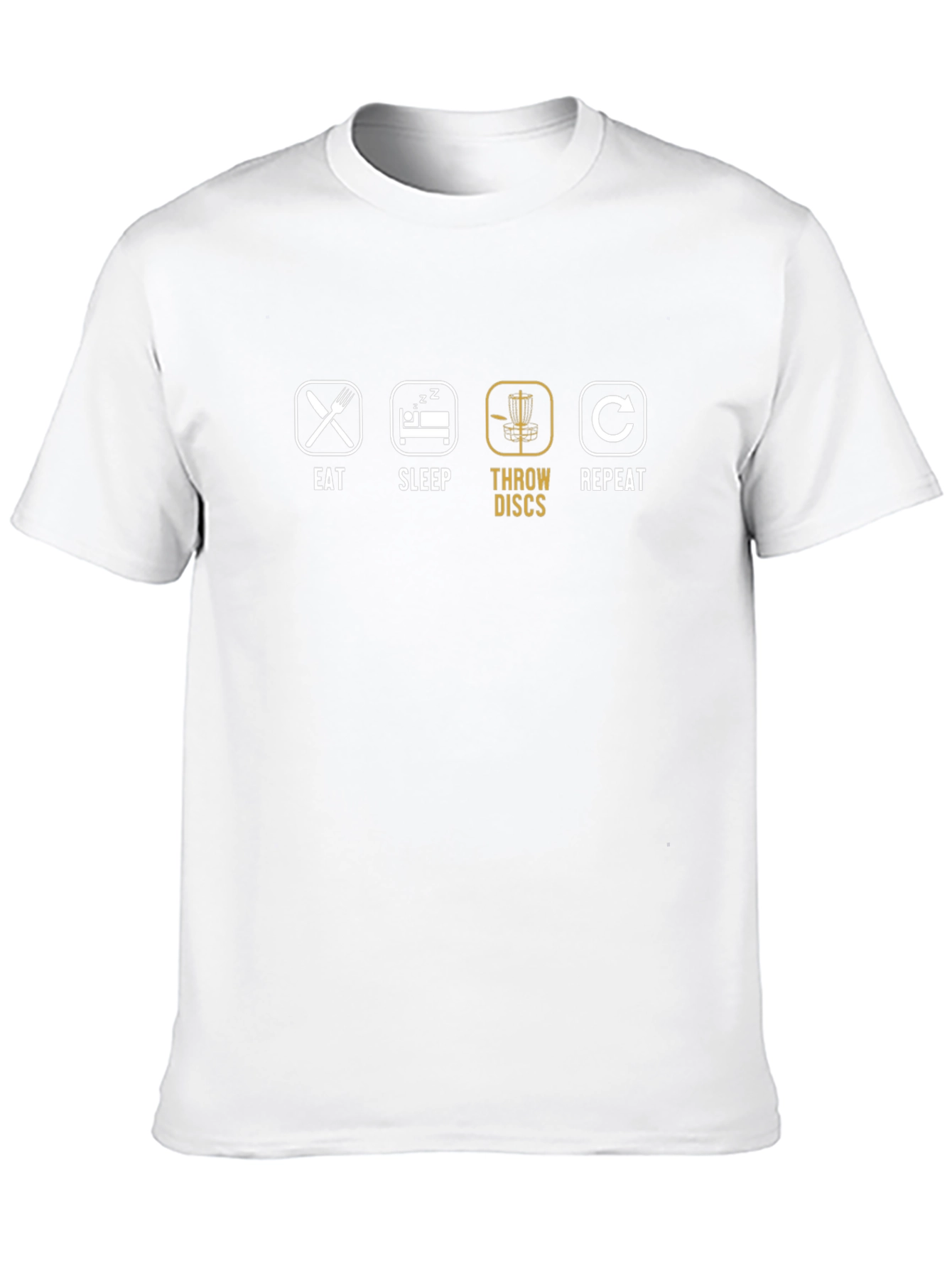 Eat Sleep Throw Discs Repeat T-Shirt