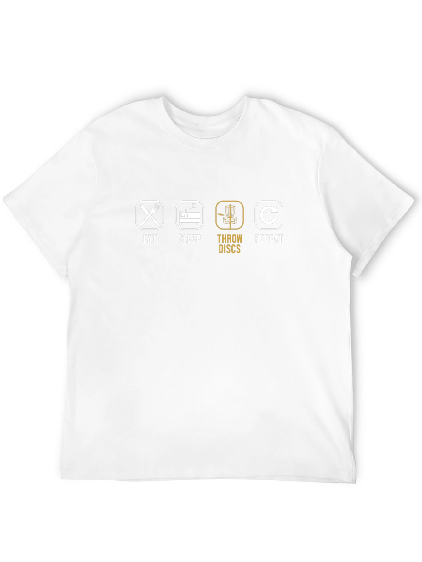 Eat Sleep Throw Discs Repeat T-Shirt