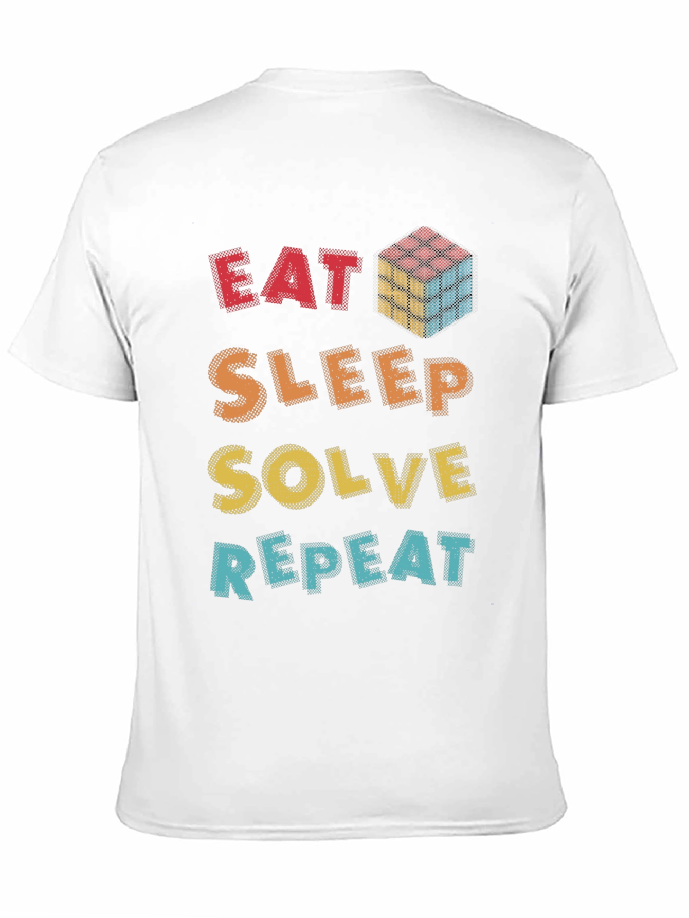 Eat Sleep Solve Repeat T-Shirt - Puzzle Solver Tee